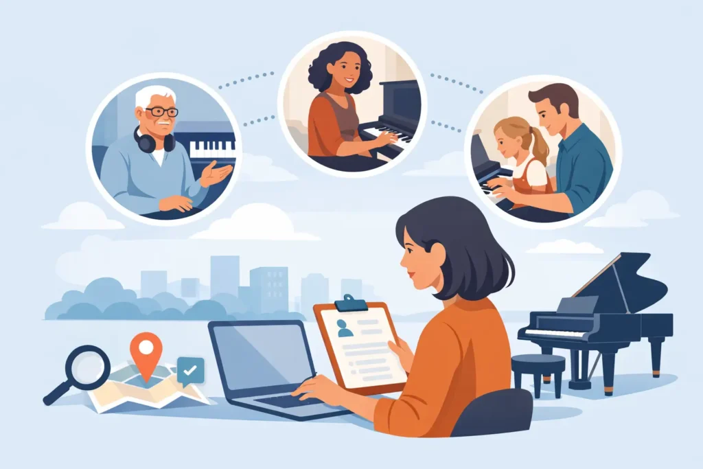 How to Choose a Piano Teacher Near Me