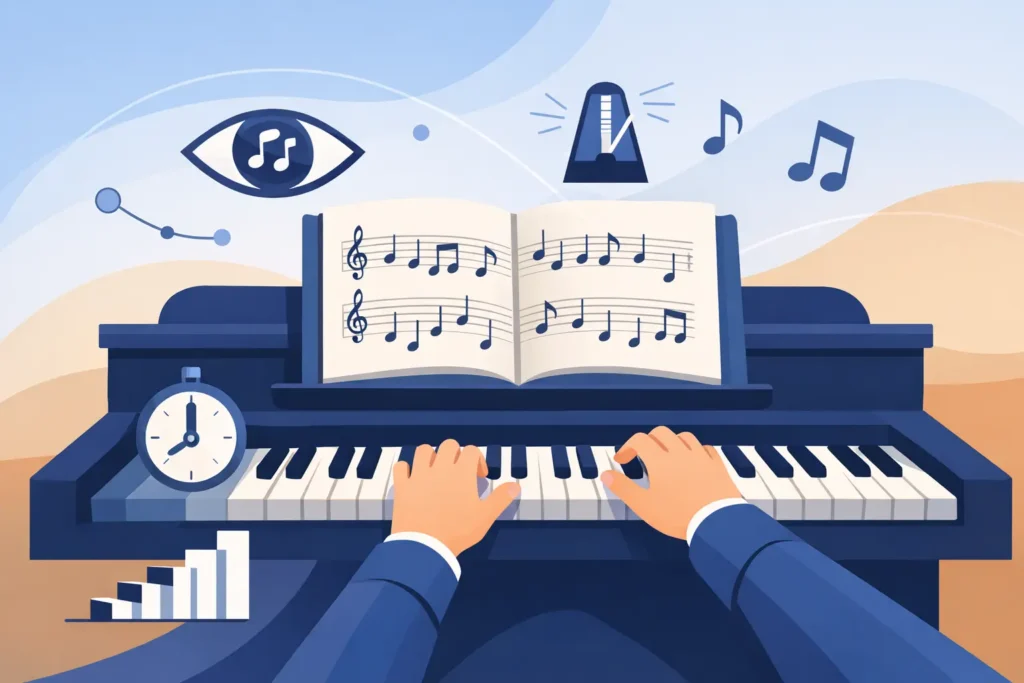 How to Practice Sight Reading at the Piano