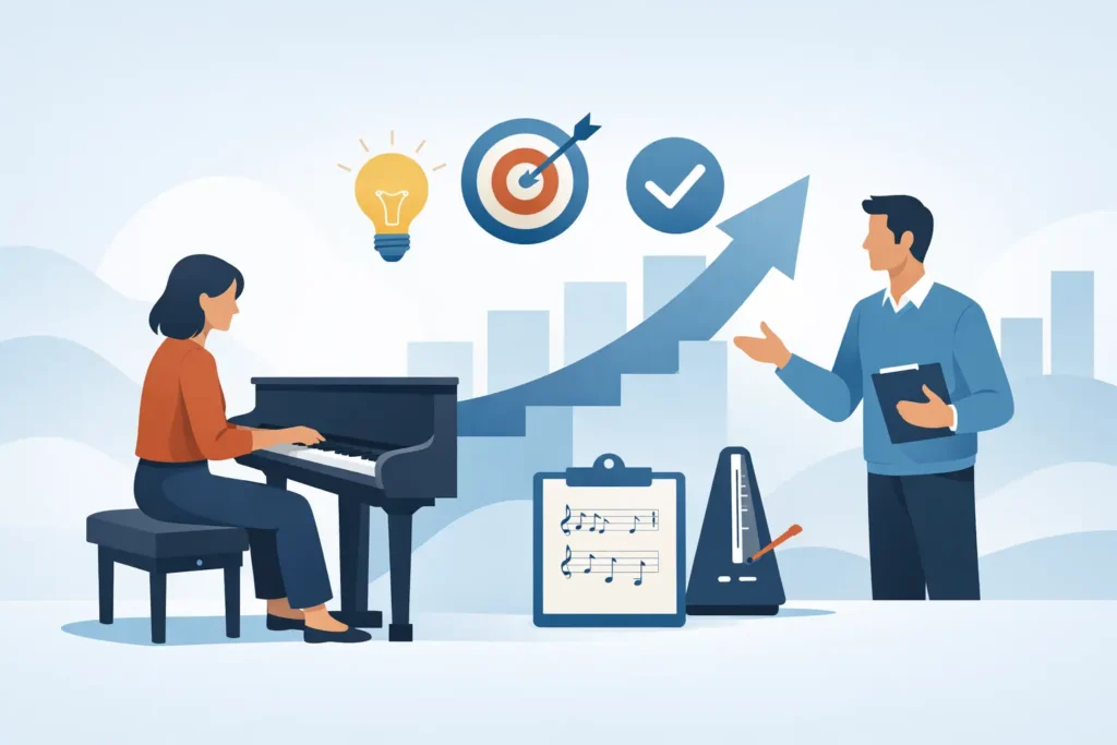 Practice Coaching for Pianists That Builds Progress