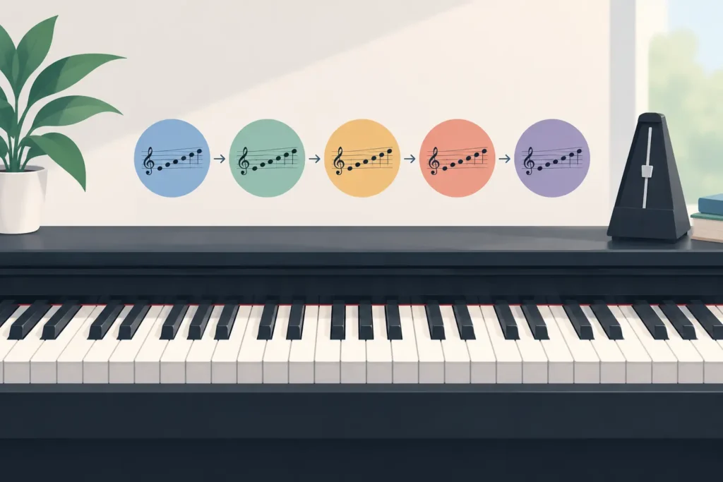 Best Scales for Piano in a Smart Practice Order