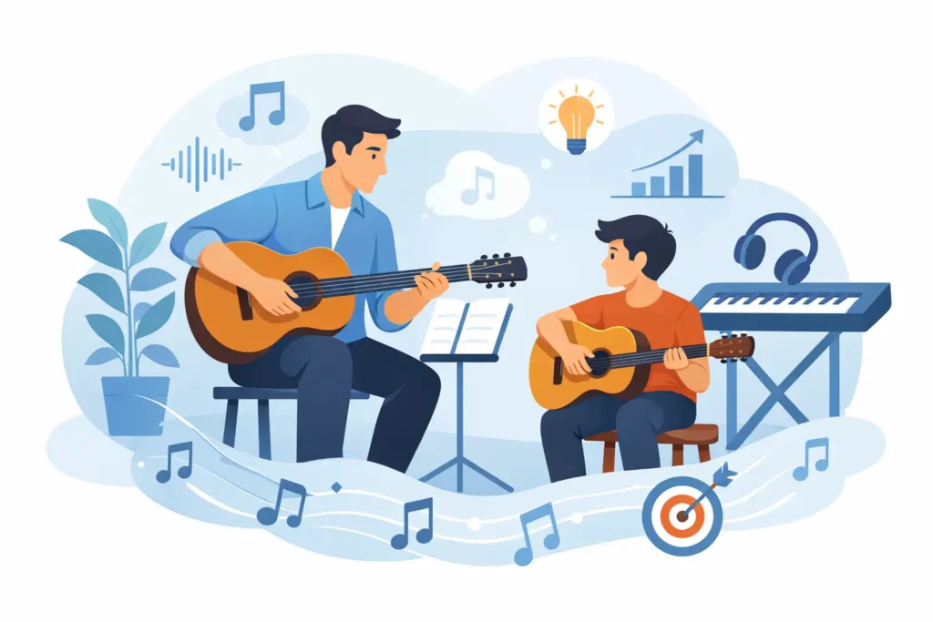 How One on One Music Instruction Builds Skills