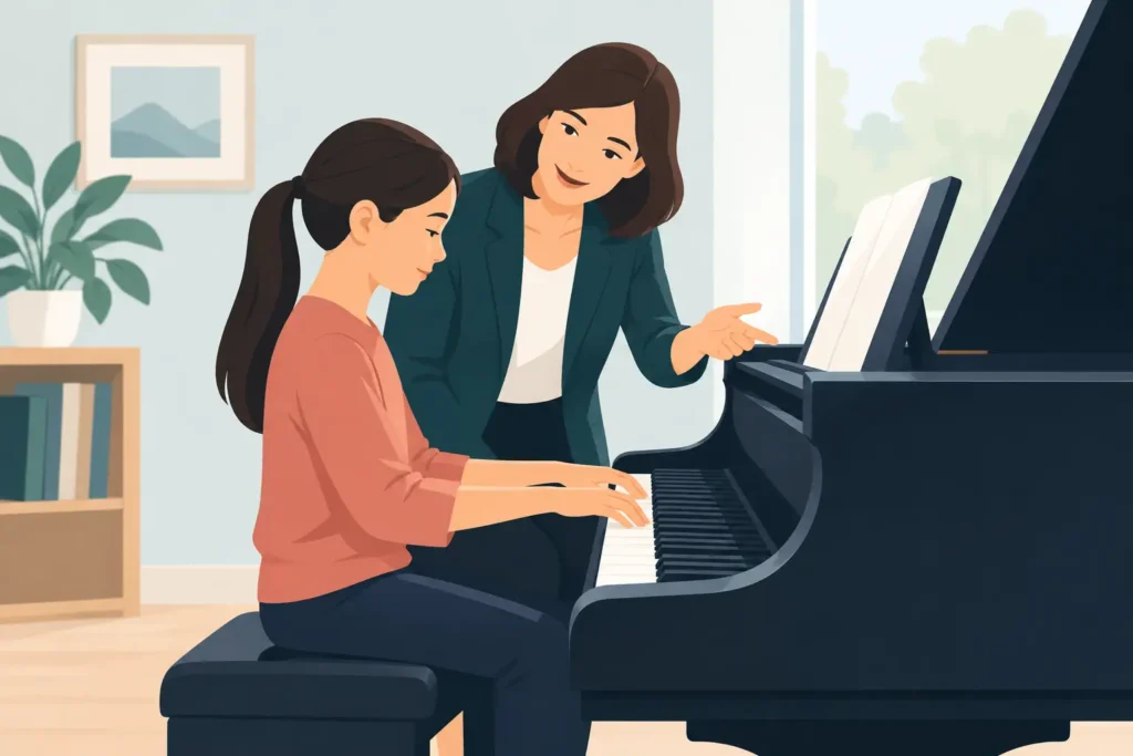 How Piano Practice Coaching Builds Lasting Progress