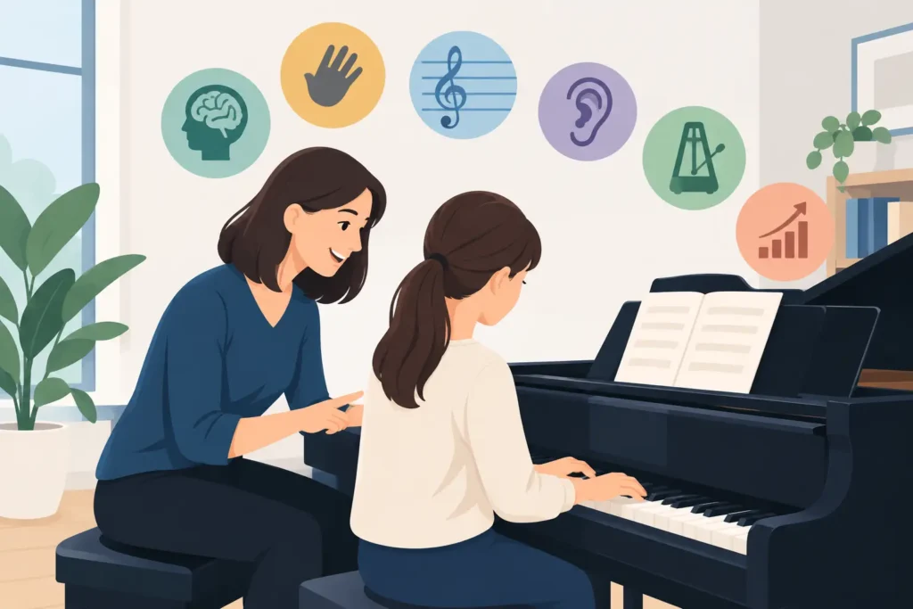 What a Piano Instructor Should Teach Beyond Songs